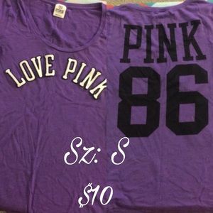 Vs pink shirt