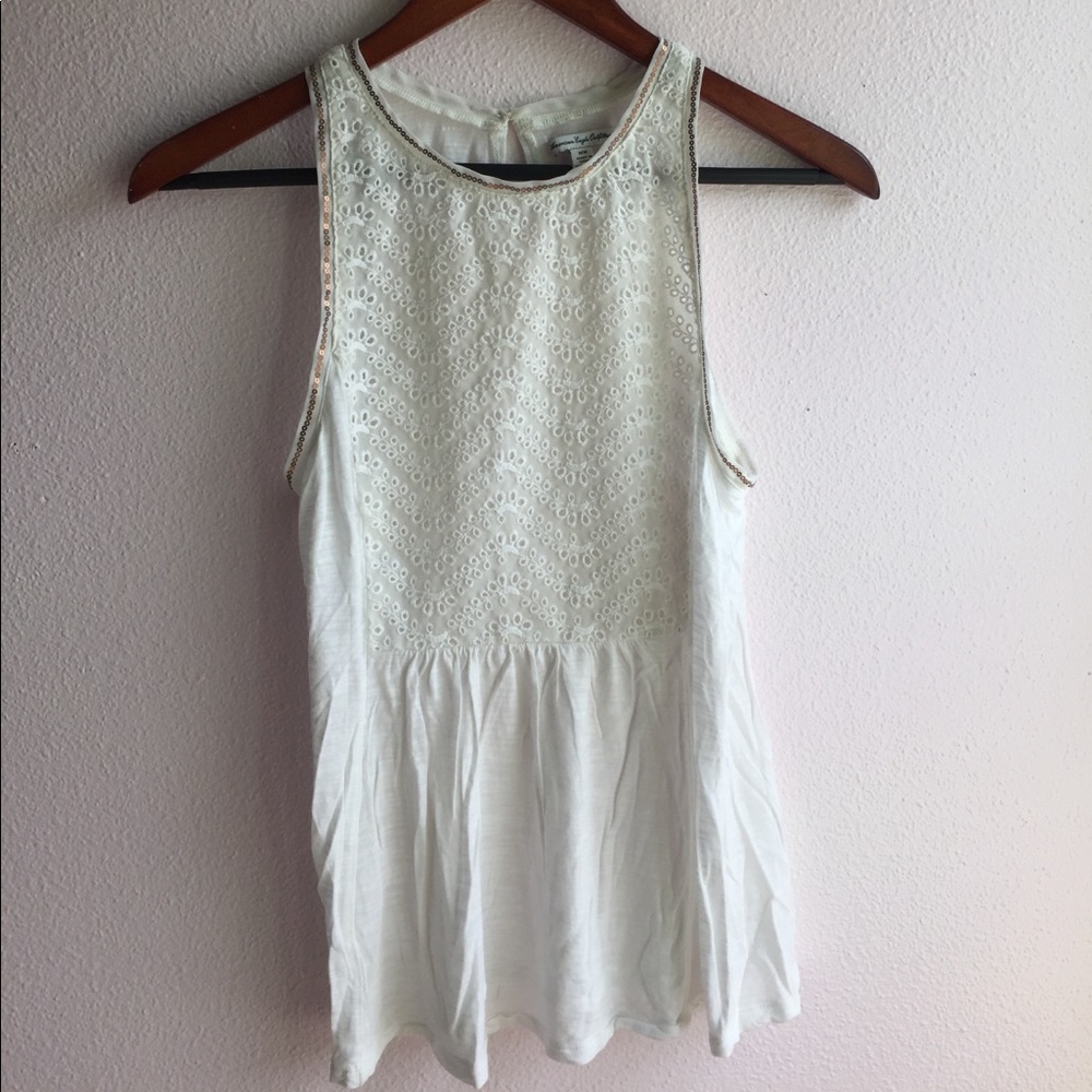 Classic white tank