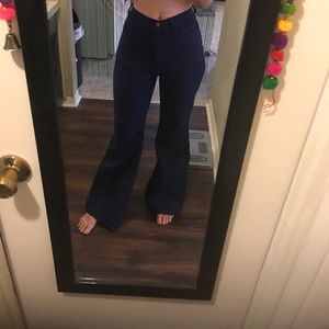 American Apparel bell bottom jeans