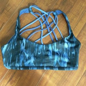 lulu lemon cross back sports bra