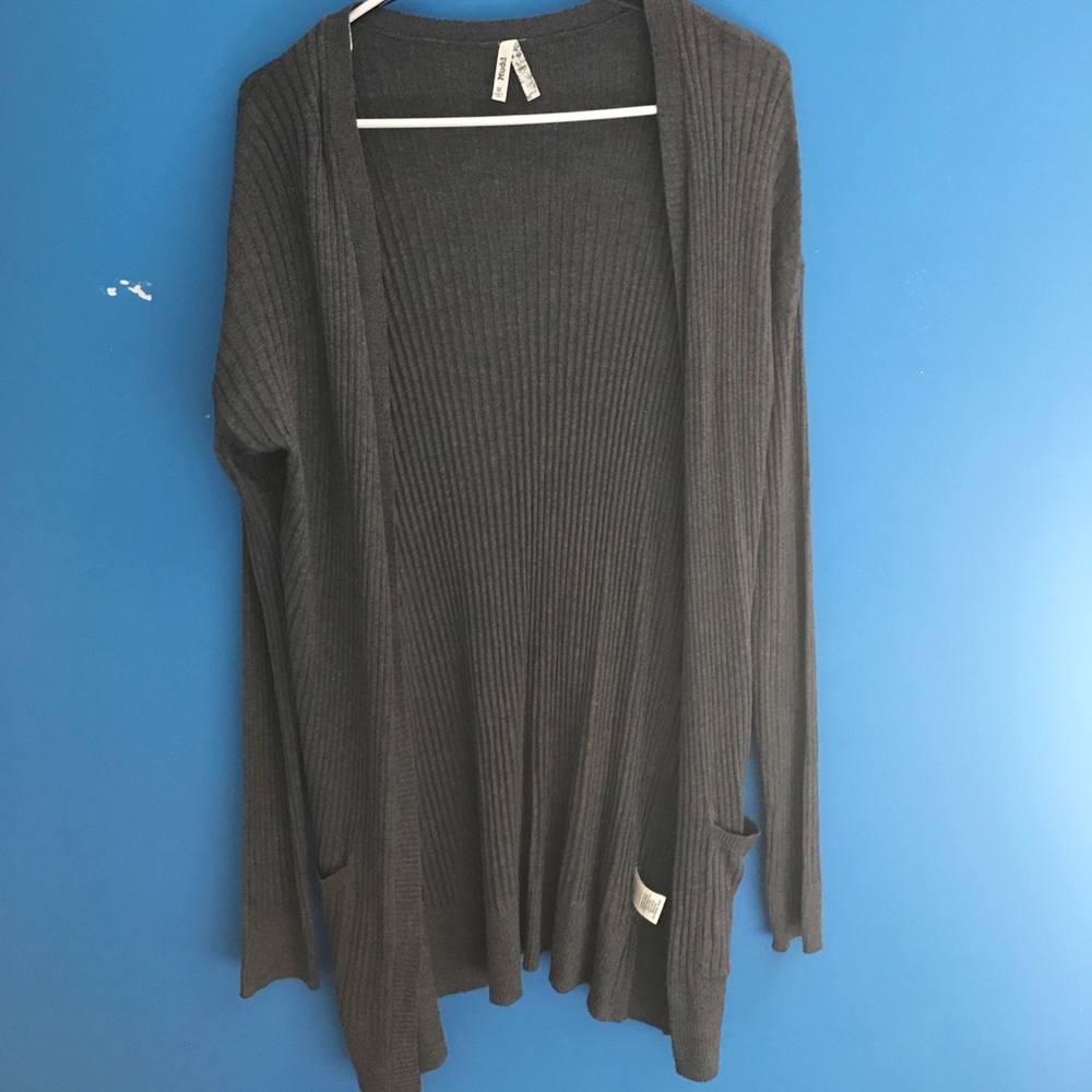 Grey Cardigan