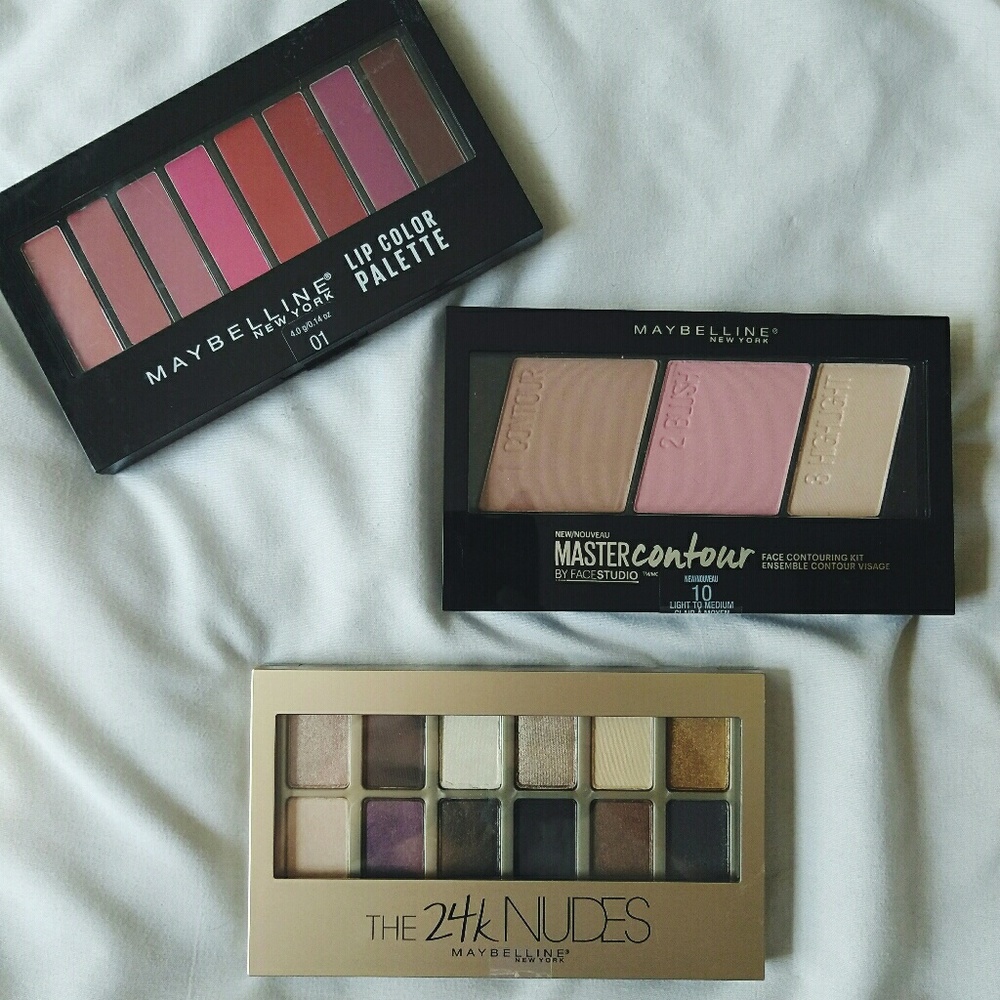 🚫SOLD🚫 NEW!! MAYBELLINE PALETTE BUNDLE