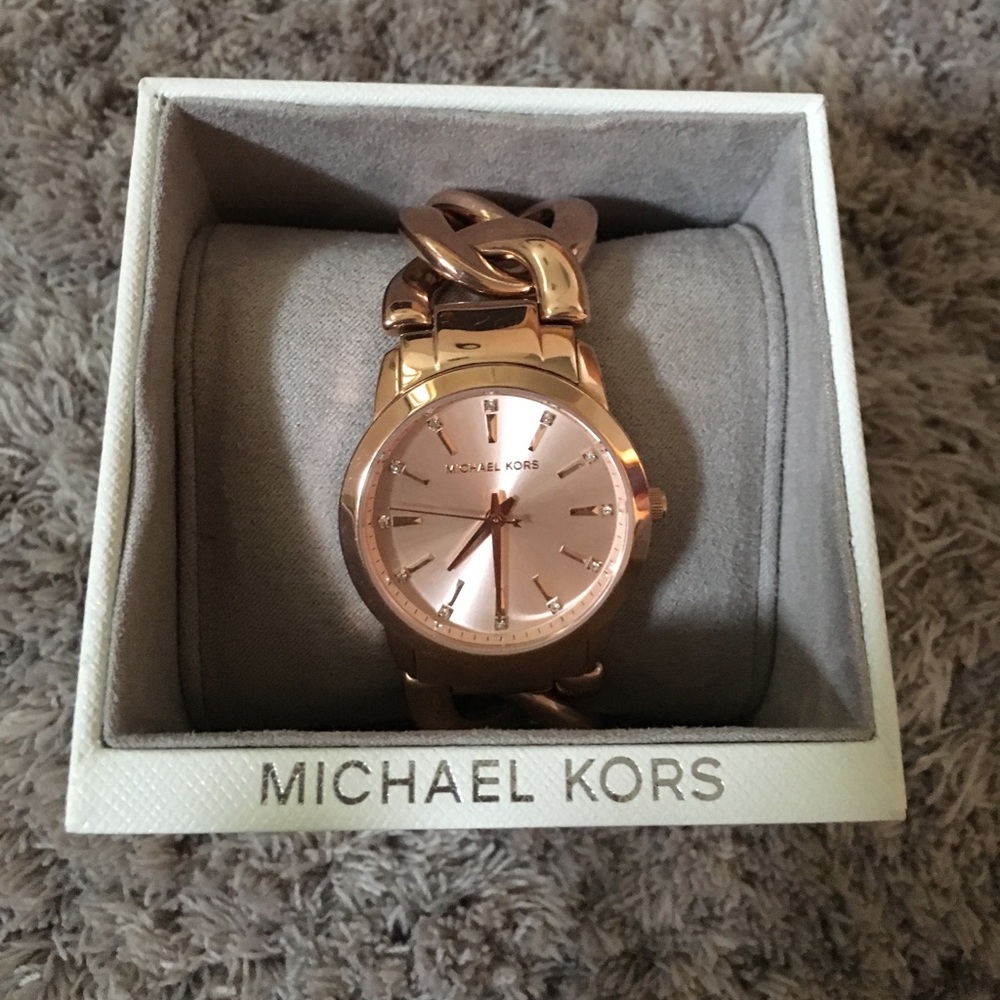 Michael Kors Elena Women's Watch - Rose Gold