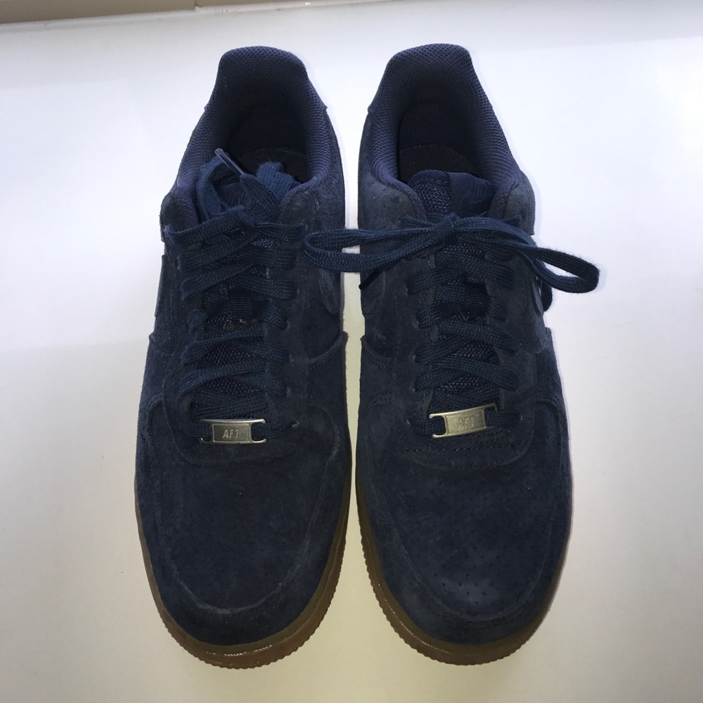BLUE SUEDE NIKE AIR FORCE 1 US 8.5