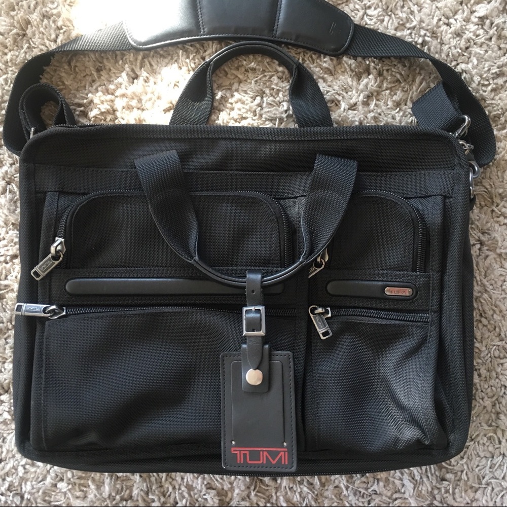 Tumi laptop brief