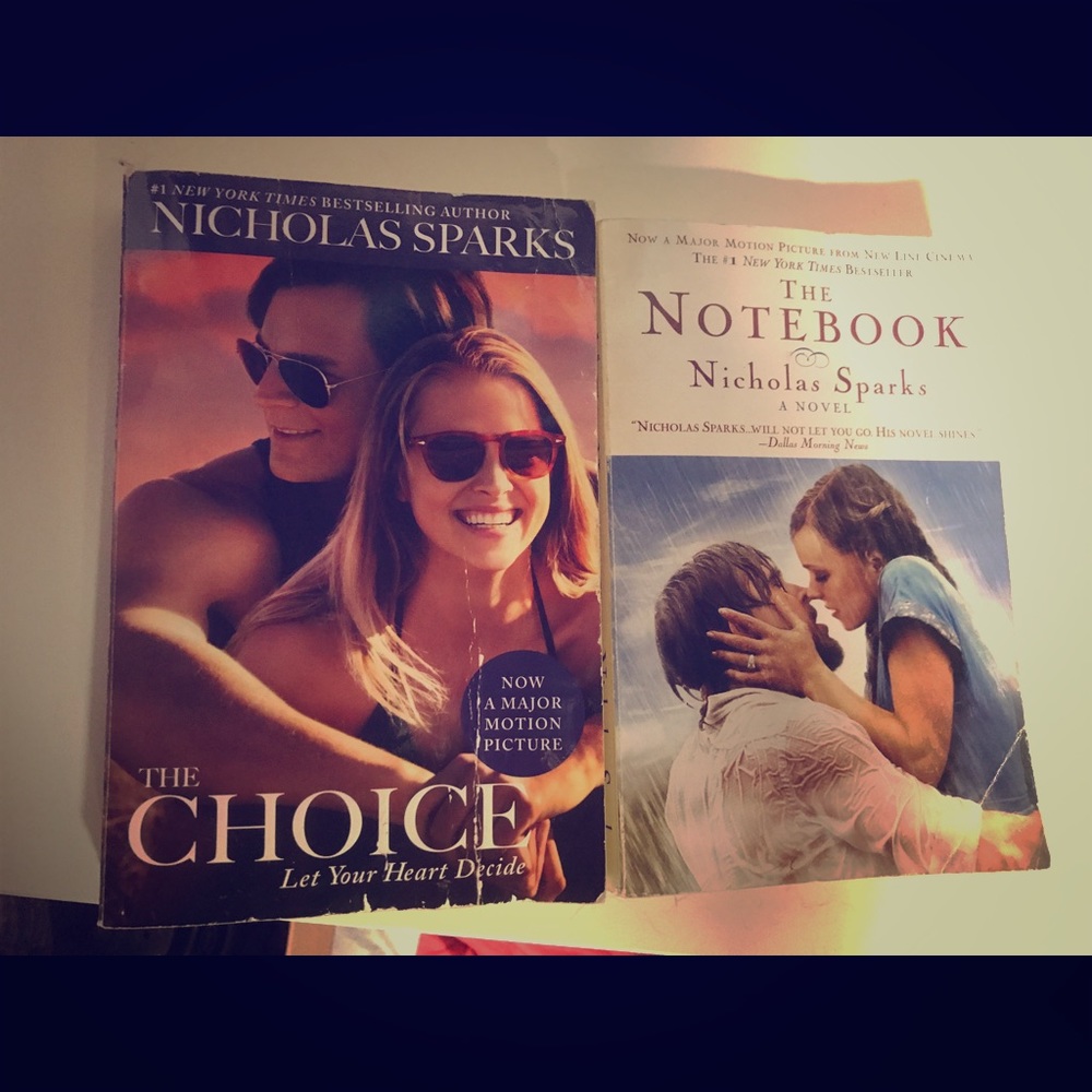2 Nicholas Sparks Books