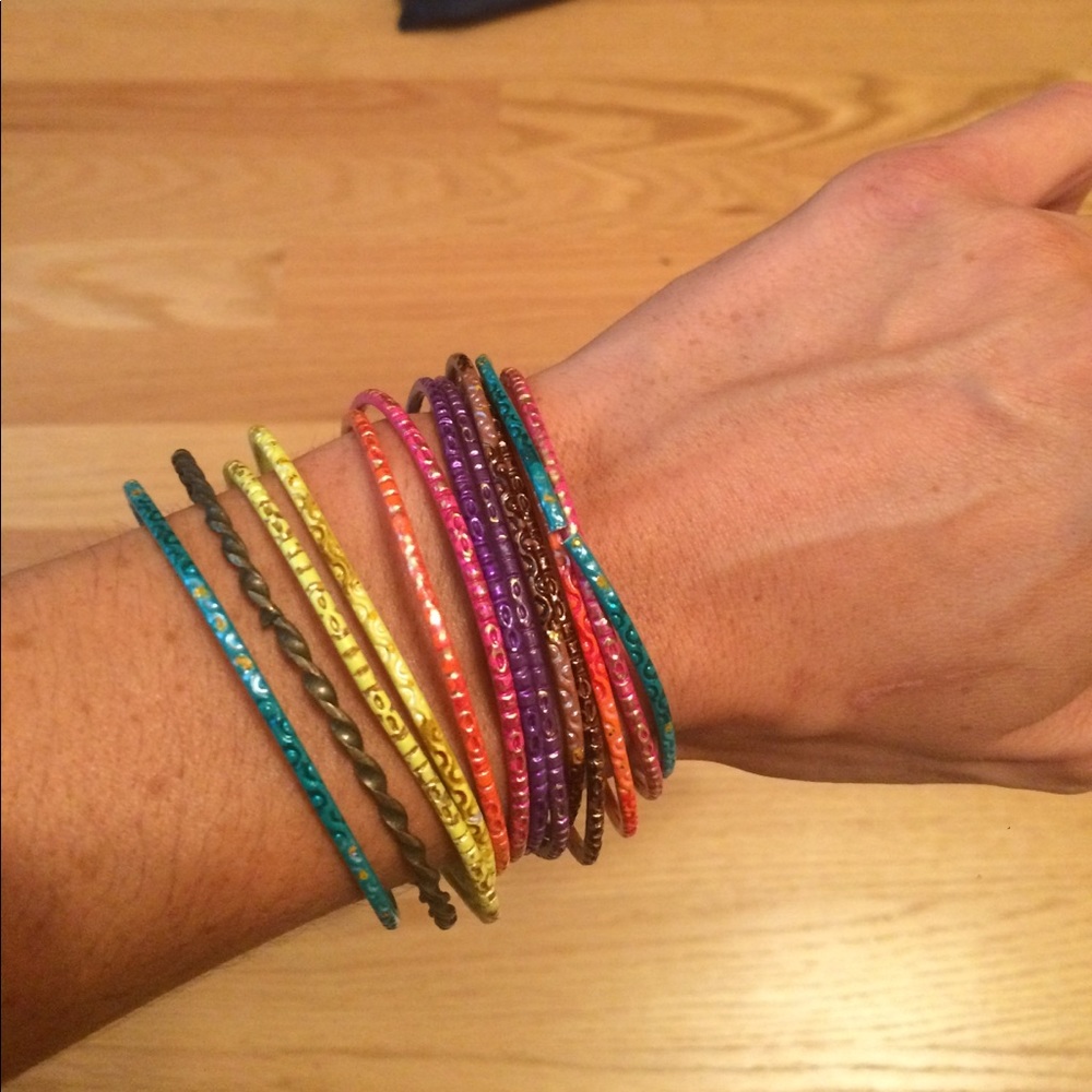 Colorful Bangles