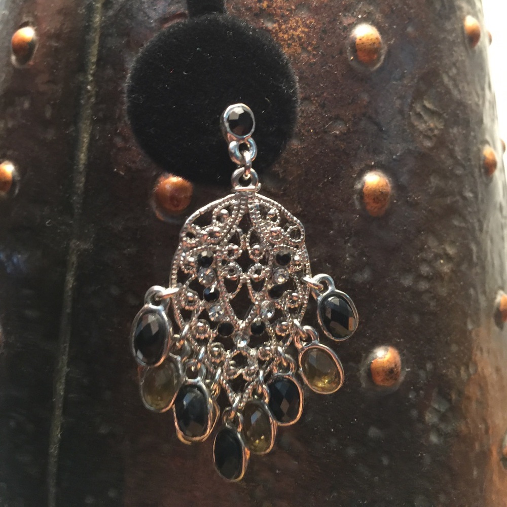 NWOT Silver Drop Earrings