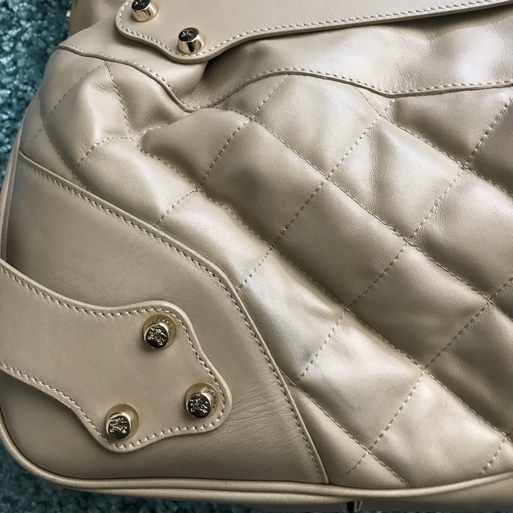 AUTHENTIC BURBERRY BQL PELHAM HANDBAG IN TAUPE - Picture 5 of 8