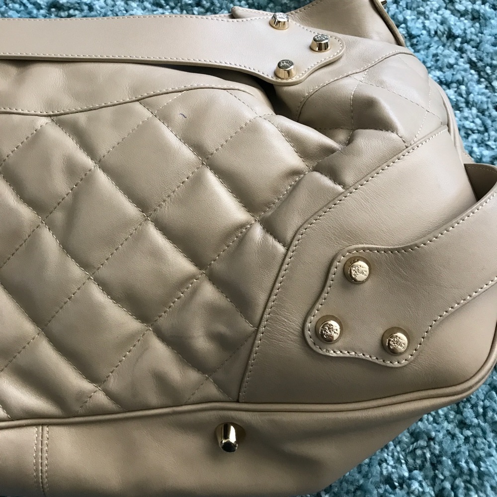 AUTHENTIC BURBERRY BQL PELHAM HANDBAG IN TAUPE - Picture 6 of 8