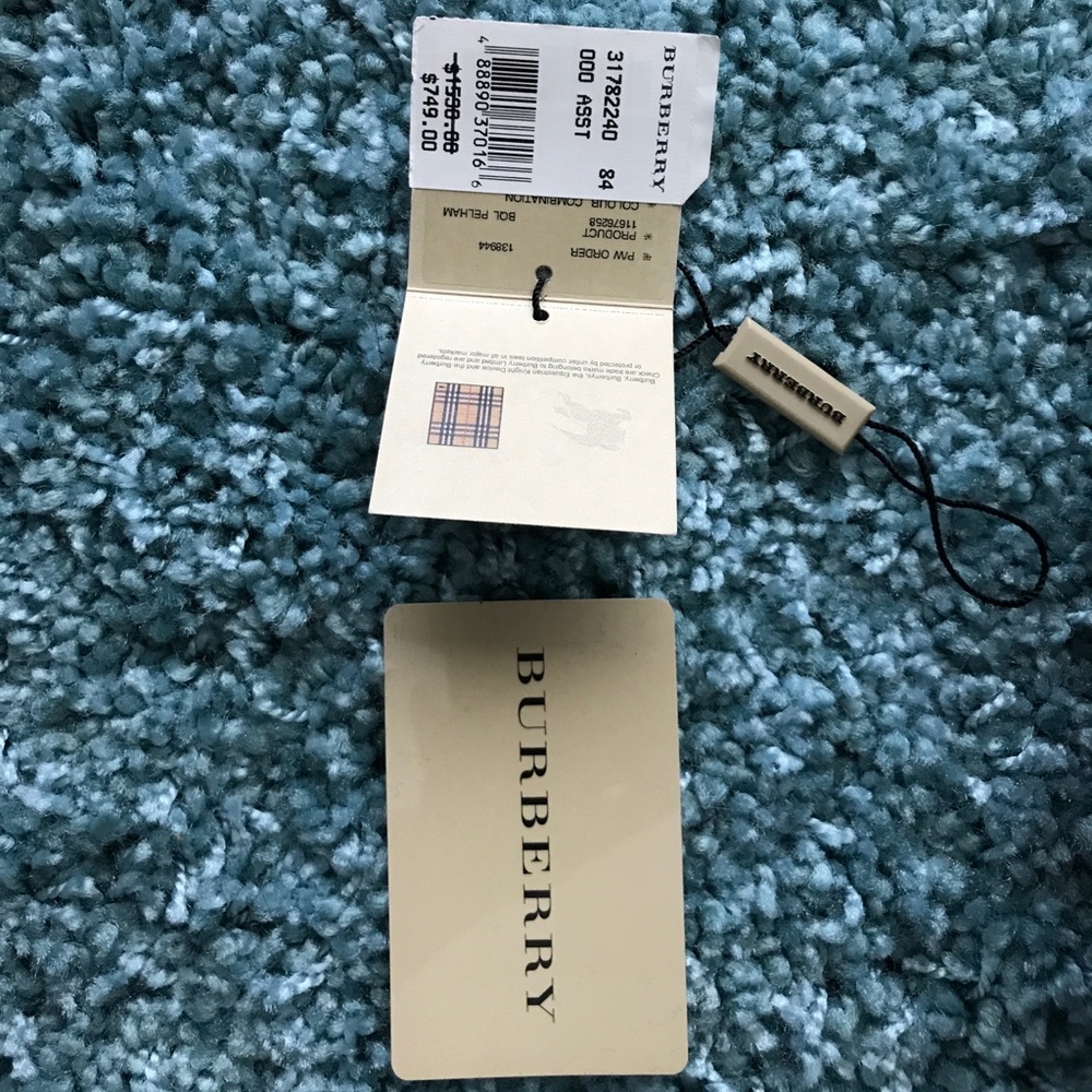 AUTHENTIC BURBERRY BQL PELHAM HANDBAG IN TAUPE - Picture 7 of 8