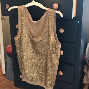 XL Calvin Klein sequin tank top!