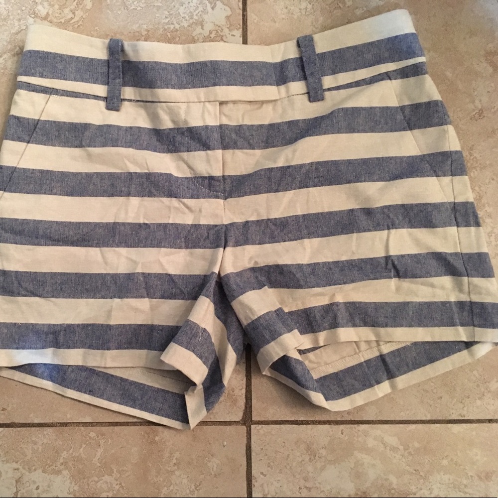 Ann Taylor stripe shorts