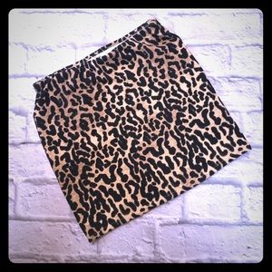 Zara trafaluc mini skirt