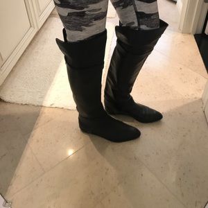 DVF over knee folding boot sz 6.5 (fits 7)