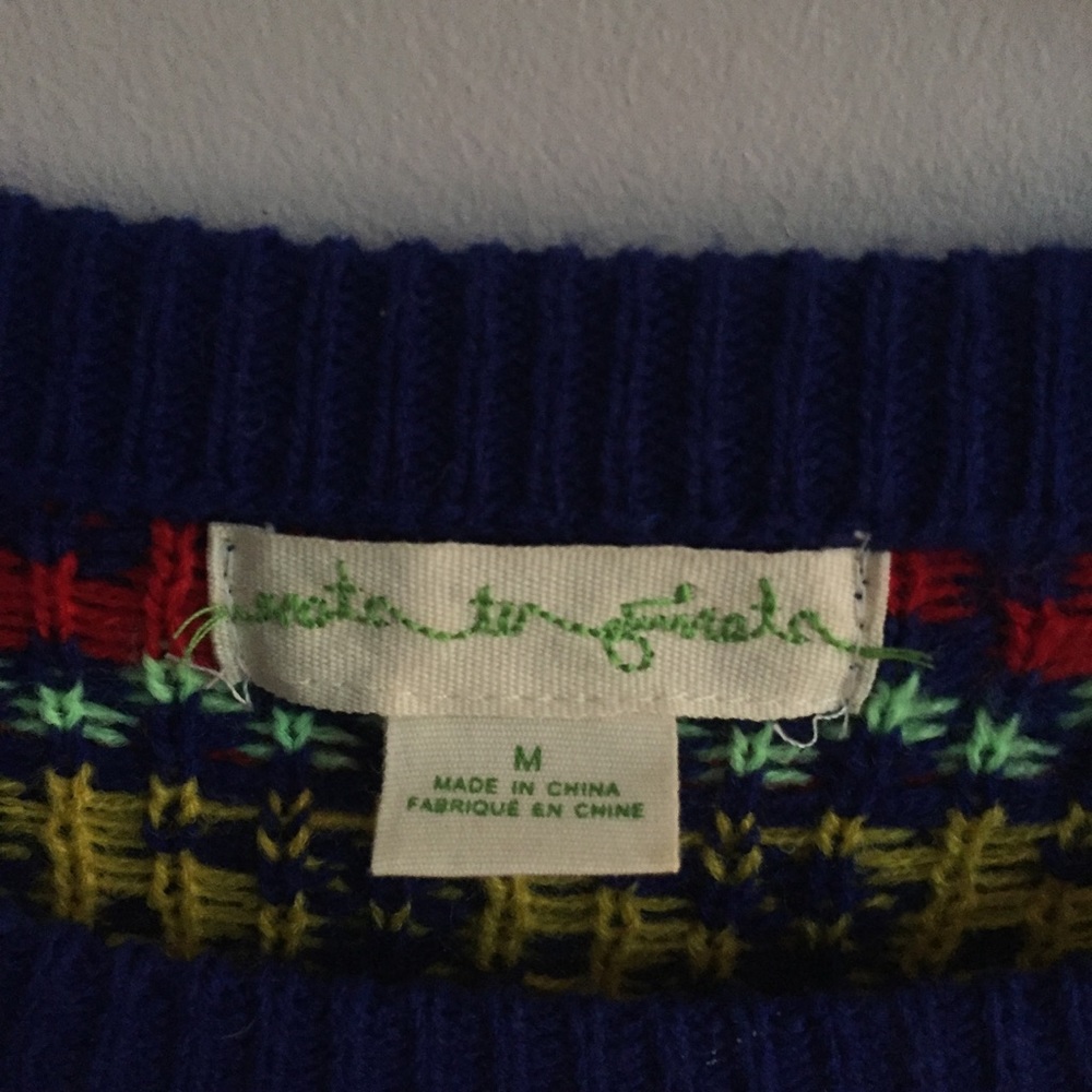 Urban Outfitters Colorful Funky Patterned Sweater - Picture 8 of 8