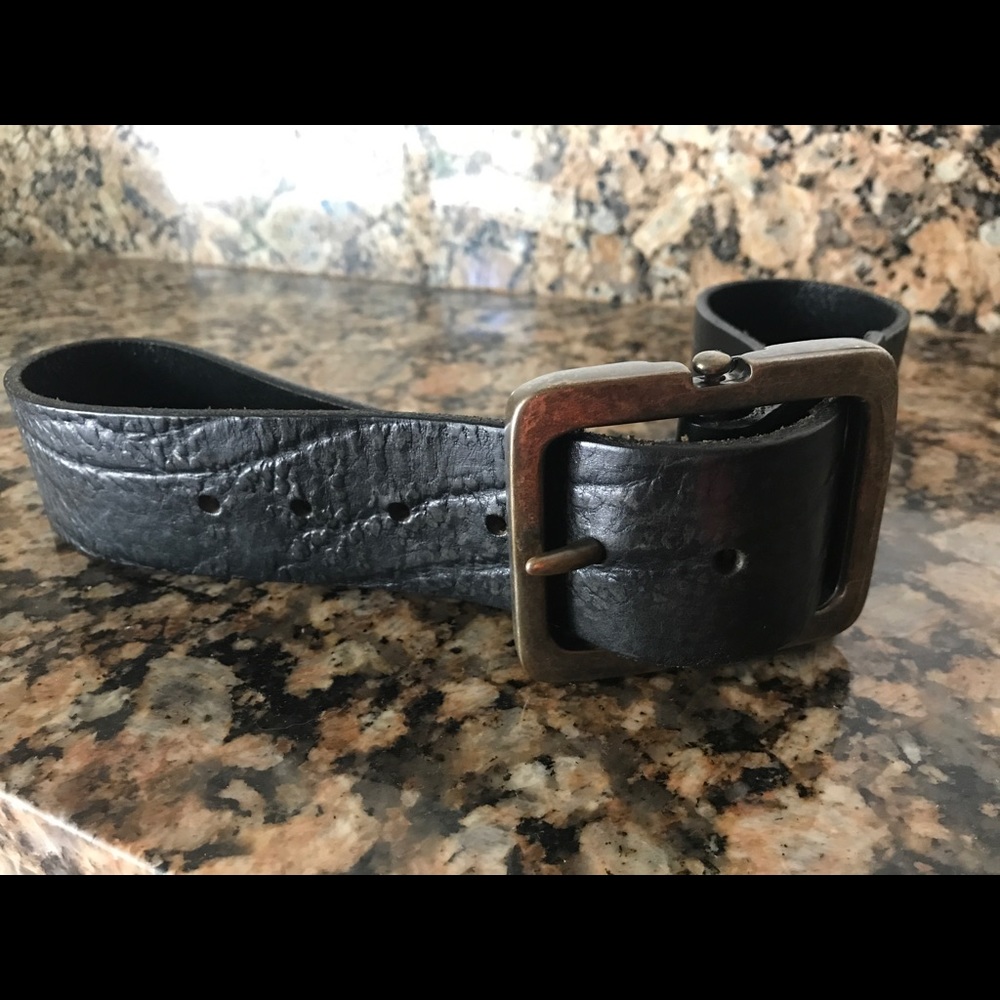 Vintage Italian Leather belt Unisex