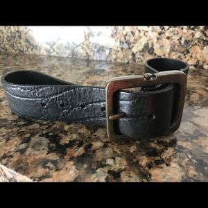 Vintage Italian Leather belt Unisex