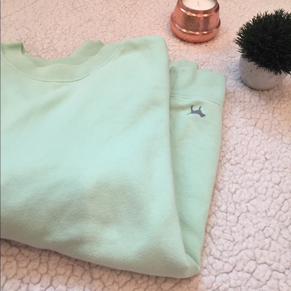 VS Pink Yoga Crewneck Sweatshirt