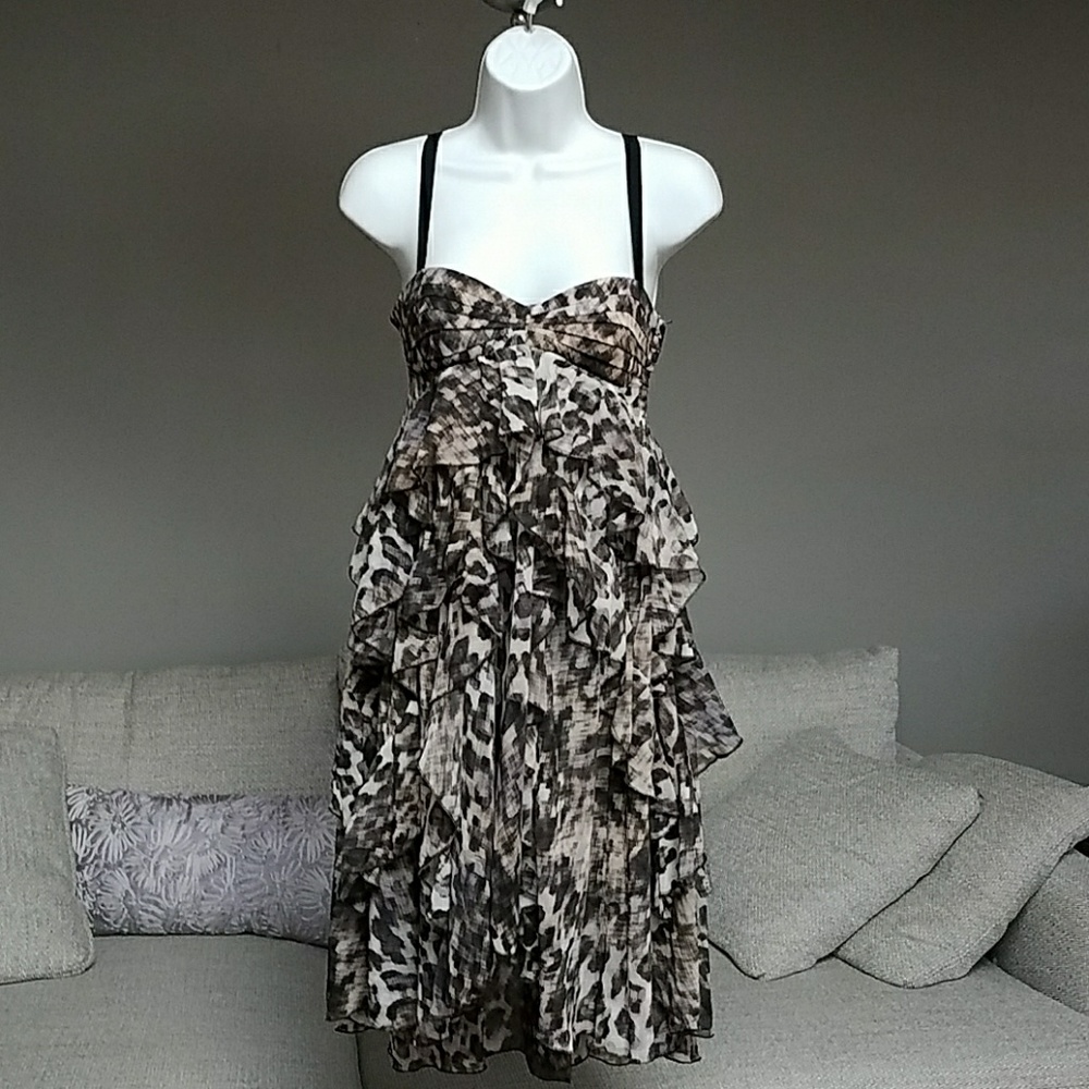 H&M Babydoll Ruffle Dress