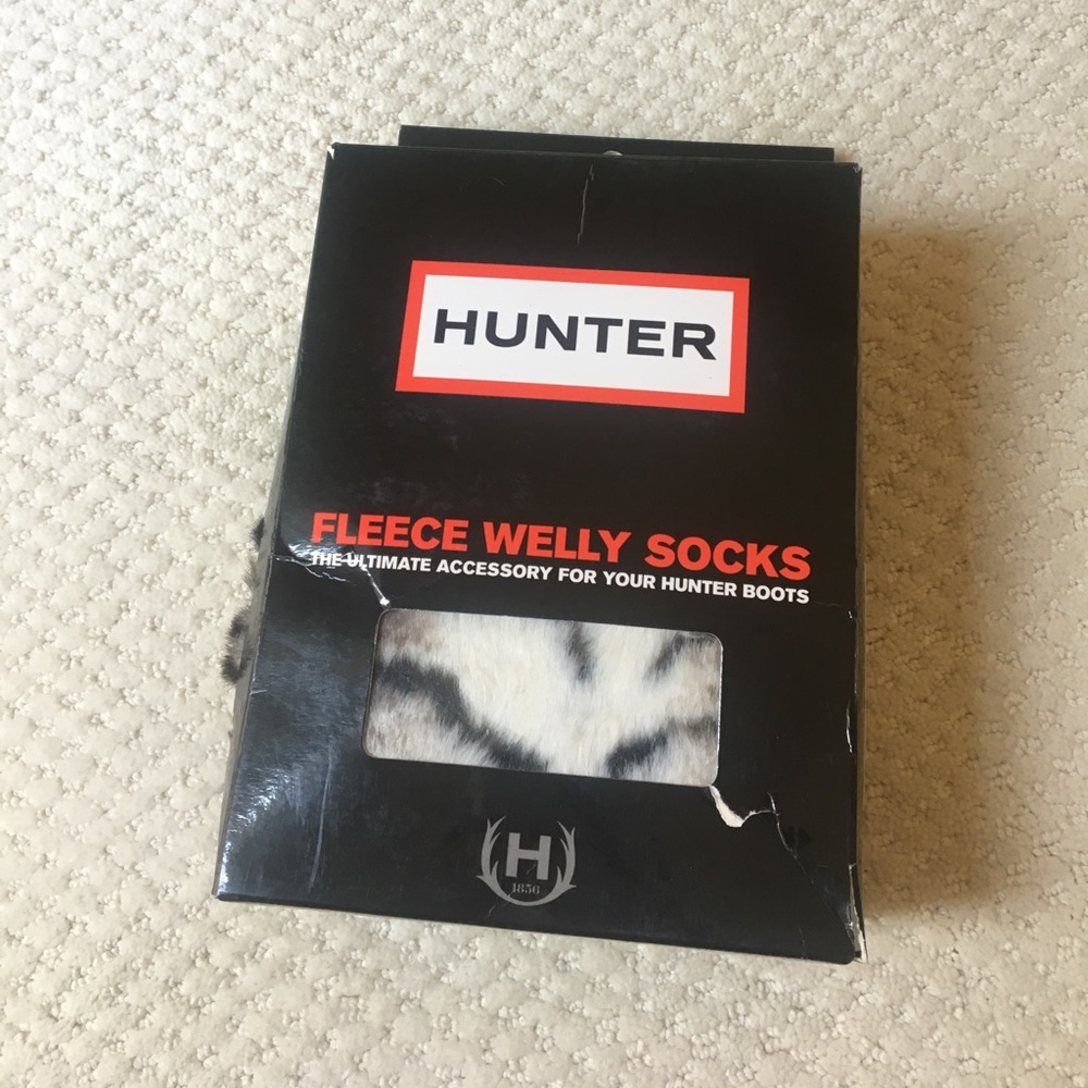 NEW Hunter Fleece Welly Socks