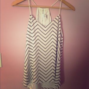 Express zigzag tank top!