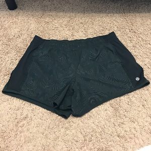 Black Lululemon Shorts Size 8