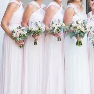 Alfred Sung Blush Long Dress