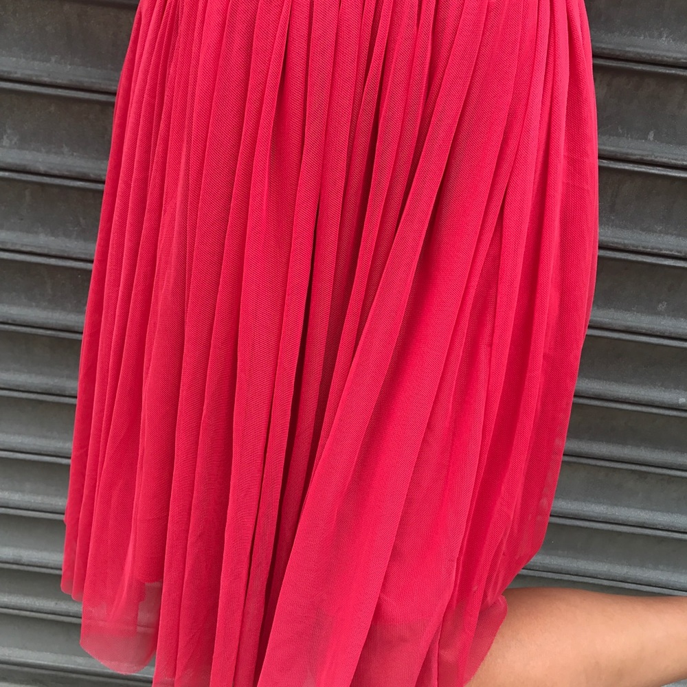 Skirt pink coral tulle
