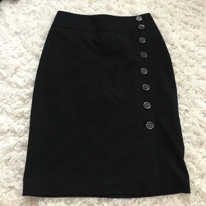 White House| Black Market black skirt