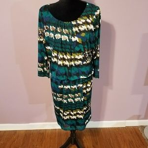 Tiana B. Blouson style dress