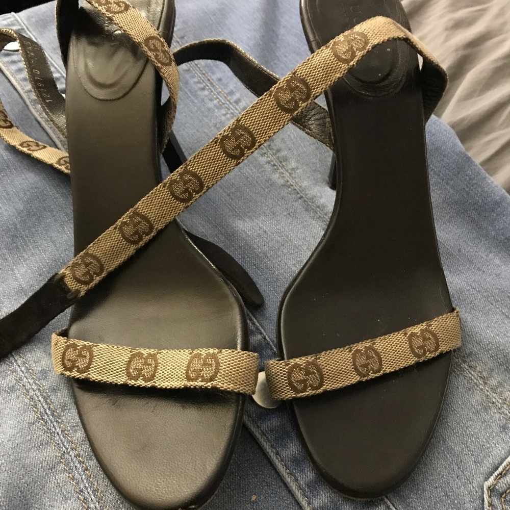 Gucci Logo Sandals