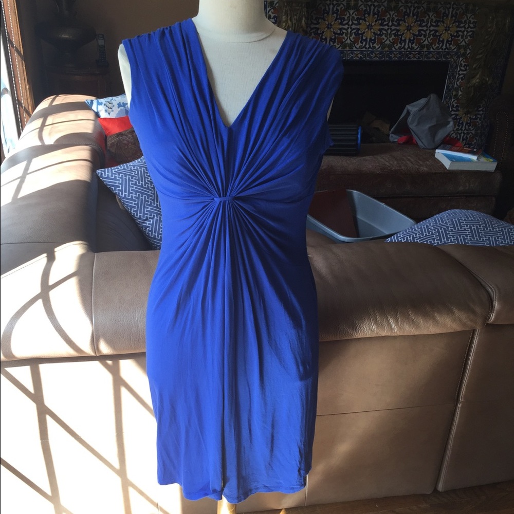 Calvin Klein Size 10 Blue Dress