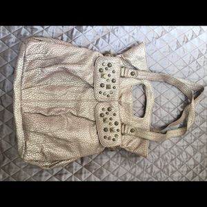 Rose Gold unique shoulder bag