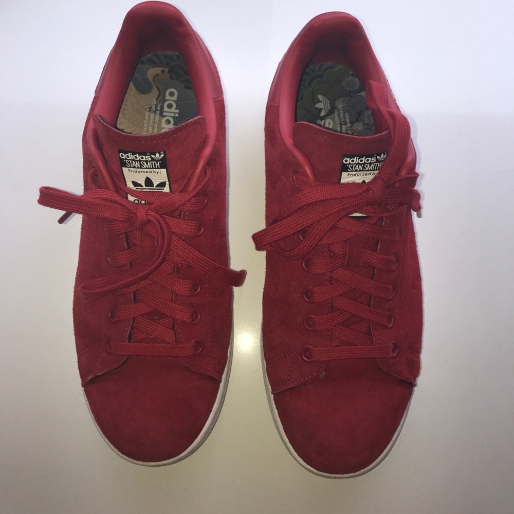 Adidas - Stan Smith - RED SUEDE