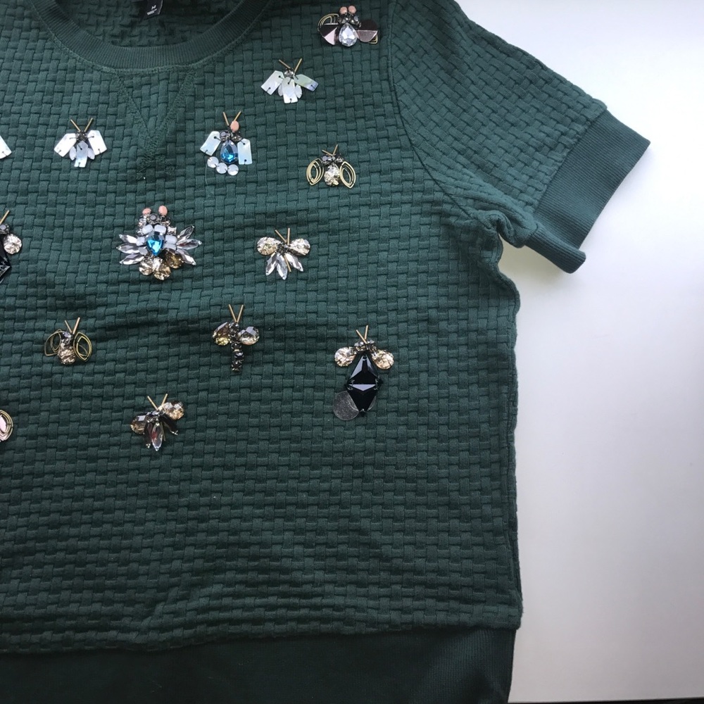 Banana Republic Embellished Tee View 3