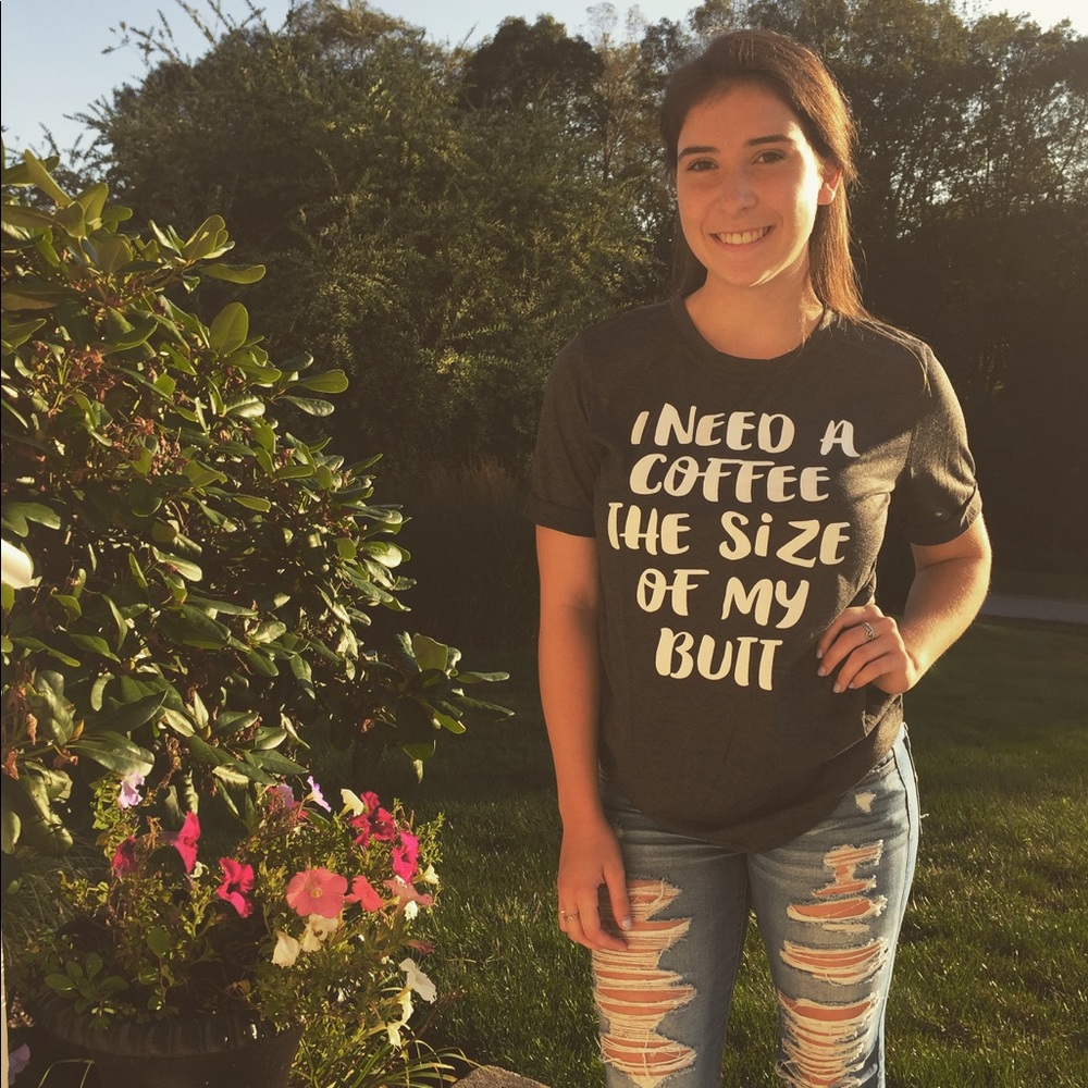 Coffee Tee LAST ONE