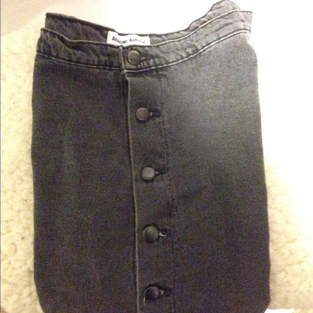 American Apparel Denim skirt M