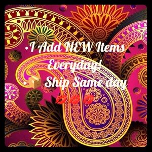 New items, ship same day