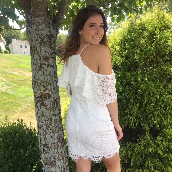 White Sammy Dress - Picture 2 of 3