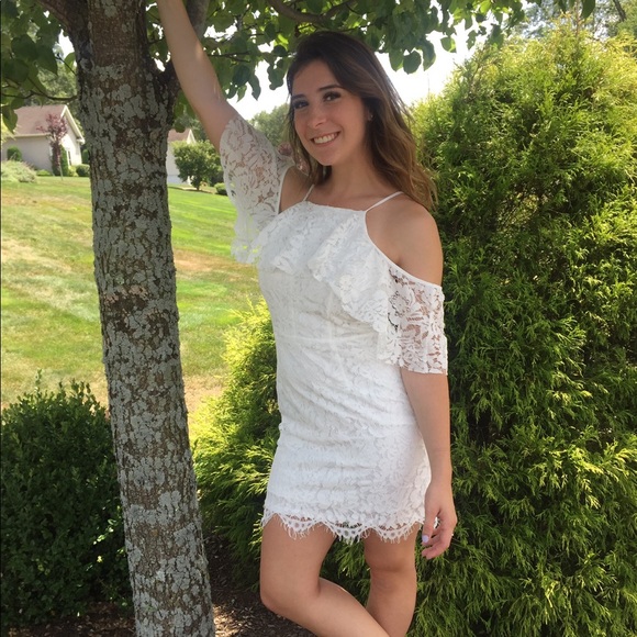 White Sammy Dress - Picture 3 of 3