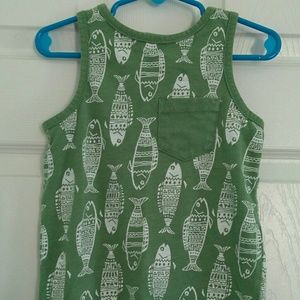 Boys Fish Tank Top