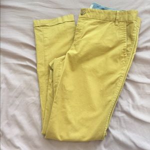 Banana Republic mustard capris