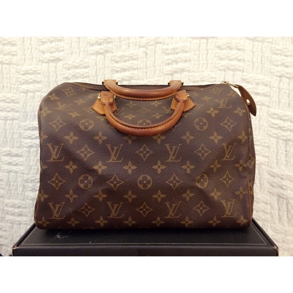 Louis Vuitton Speedy 30 Satchel - Picture 1 of 8