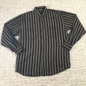 Eddie Bauer 100% Cotton Long Sleeve Button Down