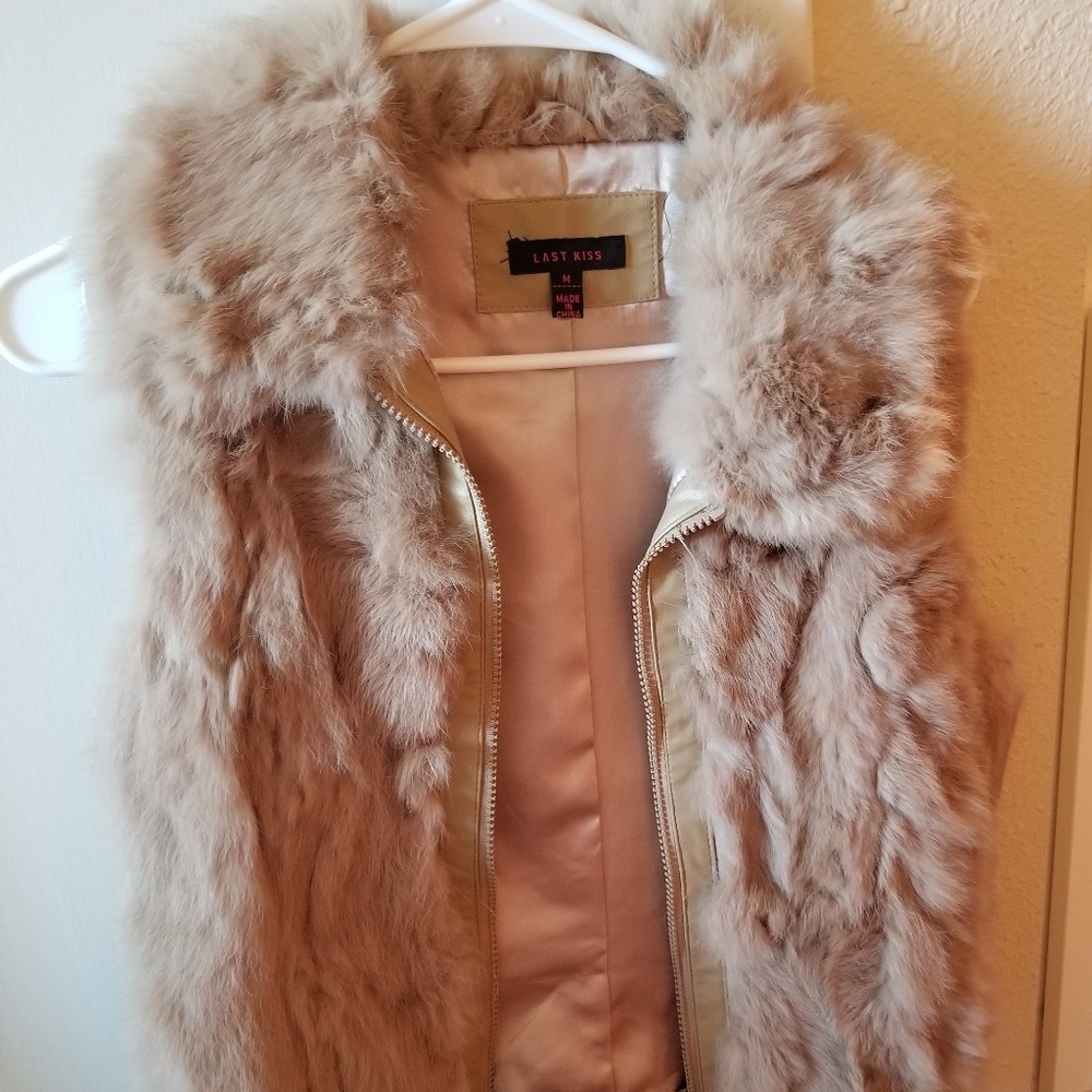 Rabbit Fur Vest