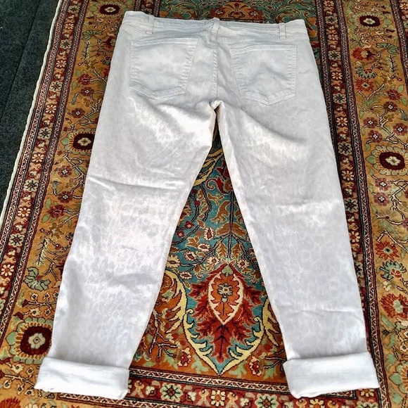 Current Elliott pink leopard  jeans size 31 - Picture 4 of 8