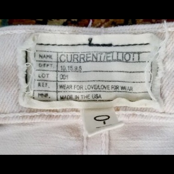 Current Elliott pink leopard  jeans size 31 - Picture 6 of 8