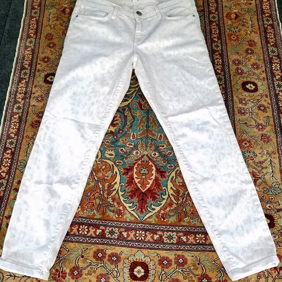 Current Elliott pink leopard  jeans size 31 - Picture 2 of 8