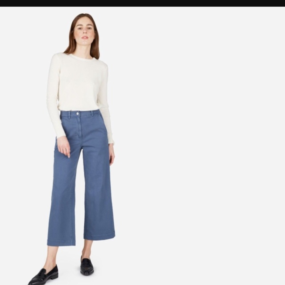 Everlane wide leg crop